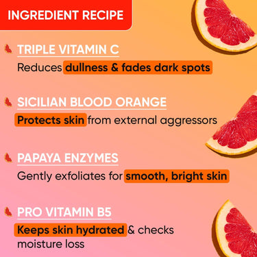 DOT & KEY Vitamin C Super Bright Foaming Face Wash For Dull&Pigmented Skin|With Triple Vitamin C,Blood Orange&Papaya|Sulphate Free|For All Skin Types|For Women&Men|Travel Edition|80Ml